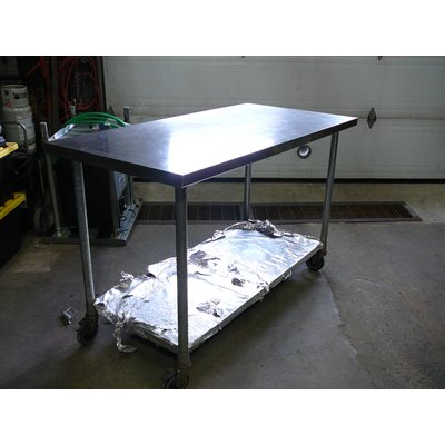 Table de travail 60 x30 x38 1 / 2